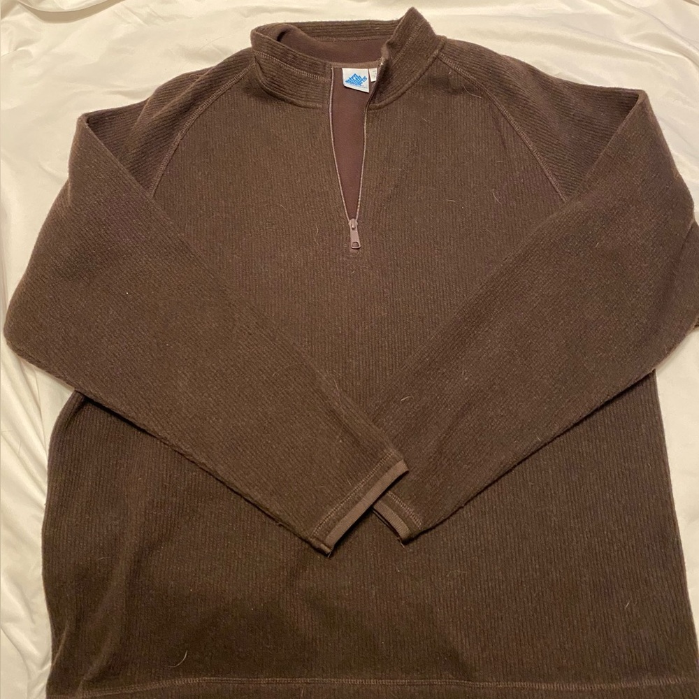EMS Men’s Wool Blend 1/4 Zip Pullover Size XL  NWOT